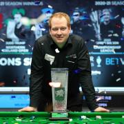 OUT: Jordan Brown won the Welsh Open last year but his defence lasted just one game (Picture: WORLD SNOOKER)