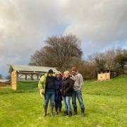 The owners of Willow Acres Campsite are third generation farmers at Lasgarn Farm in Pontypool. Picture: Sharon Cockeram.