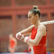 Evie Flage-Donovan has been selected for Team GB for the 2022 Summer European Youth Olympic Festival. Picture: Welsh Gymnastics.