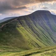 Pen-y-Fan is climbed by more than 350,000 people per year