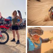 Vanessa Ruck has become the first woman to complete the Tunisia Desert Challenge