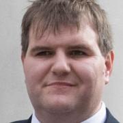 Jamie Wallis MP for Bridgend and first openly transgender MP is to appear before Cardiff Magistrates’ Court later today. (PA)