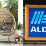 Aldi’s sought after egg chairs are back in stock – back you’ll have to be quick (Aldi/PA)
