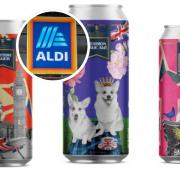 Aldi launches British inspired craft beer range in time for the jubilee weekend (Aldi/PA)