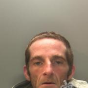 Thief Steven Powell, from Blackwood, is wanted by police. Picture: Gwent Police.