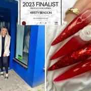 Kirsty Bendon from Raglan has been shortlisted for the 2023 UK Hair and Beauty Awards in the Nail Technician of the Year category.