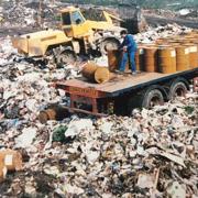 Monsanto are responsible for dumping harmful chemical waste in Wales. This image is believed to be waste from their factories being dumped in Shropshire. Photo courtesy of Paul Cawthorne