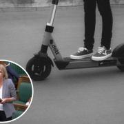 Jessica Morden MP has raised Newport residents' concerns over anti-social e-scooter use in Parliament.