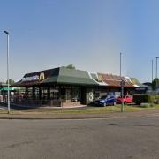 Street view image of McDonald's in Spytty, Newport. Picture: Google