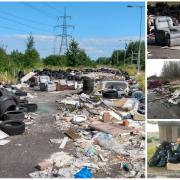 Fly tipping in Newport