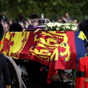 Queen Elizabeth II's funeral takes place today. Picture: Henry Nicholls/PA.