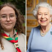 Lucinda Burge was one of the Scouts volunteering to support the lying-in-state of Queen Elizabeth II. Picture: Scouts/The Royal Family