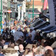Crowds fill Newport streets as city's food festival returns after Covid. Picture: Ollie Barnes