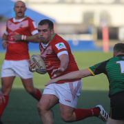 SELECTED: Torfaen Tigers' Mike Hurley on the charge for Wales