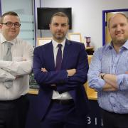 Promoted: South Wales law practice, Rubin Lewis O’Brien Solicitors, has appointed Patrick Howarth (centre)  and Andrew Williams-Jones, (left) pictured with managing partner Damian Lines (right), as new partners