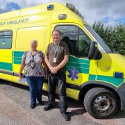 Anne and Dai Morris have been driving ambulances and medical supplies to Ukraine.