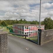 Street view of Millbrook Primary School in Bettws, Newport.