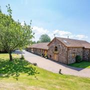 This converted barn has been put on the market.