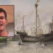 TV historian Dan Snow says the 'unique' Newport Ship is a huge opportunity for the city.