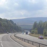 Street view image of the A465 Heads of the Valleys Road in the Brynmawr area.
