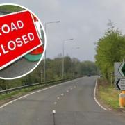 A section of the A4042 will be closed overnight heading southbound due to roadworks.