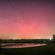 The Northern Lights were seen all over Wales last night.
