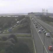 A 'defect' has been reported on the M4 Prince of Wales second Severn crossing, causing traffic delays.