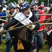 Sealed Knot English Civil War re-enactment at Newbury