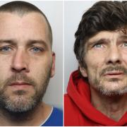 Daniel Meyler and Patrick Byrne have been jailed after police found them hiding around £5,000 worth of heroin inside themselves.