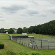 Monmouth Tennis Club has been given permission for new floodlight at its courts in Chippenham historic park. Picture: Google Streetview