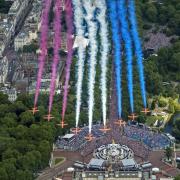 Red Arrows flyover for the coronation of King Charles III and Queen Camilla could be scaled back or cancelled due to bad weather says MOD spokesperson
