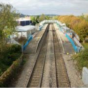 This footbridge is set to be replaced.