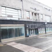 35 Commercial Street in Pontypool has been vacant for a number of years. It was built as a Co-operative department store and later became a Hyper Value.
