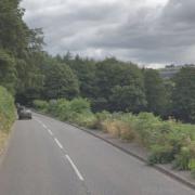 The A466 in Monmouthshire.