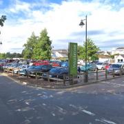 It's feared vehicles could hit branches of some trees in the car park of the Waitrose store in Monmouth.