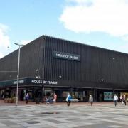 House of Fraser was one of the main attractions of the Cwmbran Shopping Centre.