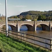 The A466 in Monmouth will have traffic lights on Tuesday night while investigative work on the Wye Bridge takes place