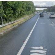 Police called to crash between car and van on M4 this morning, September 11