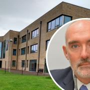Steven Grech, head teacher is absent from the school where teachers have been striking over 'verbal and physical abuse'.