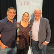 Chef legend Rick Stein was in Penarth at a Griffin Books event