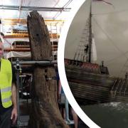 Ship curator Dr Toby Jones says the city has a 