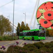 Newport Bus is offering free travel for armed forces personnel this weekend