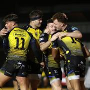 DELIGHT: The Dragons need repeats of their win against the Ospreys to start next season