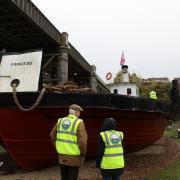 Last of the Severn ferries makes it on to prestigious vessels list. The Severn Princess is currently on dry land at Chepstow.
