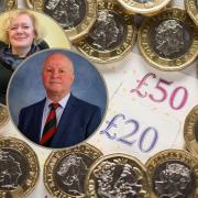 Quids in, Cllrs Jane Mudd and Sean Morgan could benefit from a proposed pay increase for top councillors.