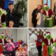 The Local Grinch has become a hit with local children across Gwent