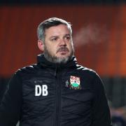 121223 - Barnet FC v Newport County - FA Cup Second Round Replay - Barnet Manager Dean Brennan. Picture: Huw Evans Picture Agency