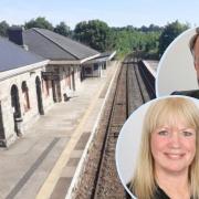 Trains failing to stop at Chepstow Station has been raised as a complaint by Cllr Armand Watts while Cllr Jill Bond has said they don't have enough carriages.