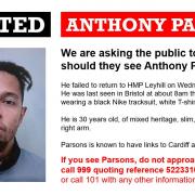 Appeal to find wanted man last seen in Bristol with South Wales links