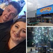 Stephen and Sophie Shuttleworth have hailed the Christmas saviour at Smyths Toys Maesglas